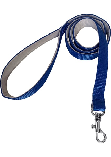 Gezdirme Kayışlı Dokuma Köpek Göğüs Tasma Seti 52*73-110 cm Mavi modelleri