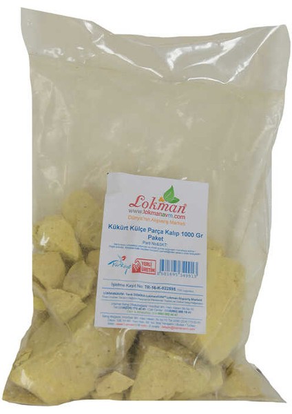 Kükürt Külçe Parça Kalıp 1000 gr Paket fiyatları