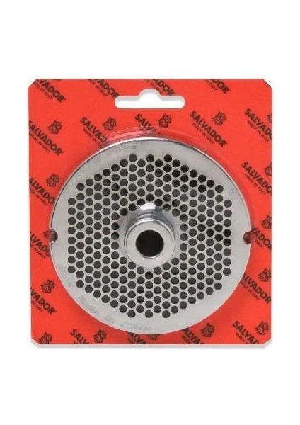 Inox Paslanmaz Kıyma Makinesi Aynası, Ağızı 22 No - 8 mm