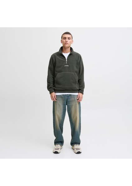 Erkek Yarim Fermuarli Sweatshirt - Soho fırsatları