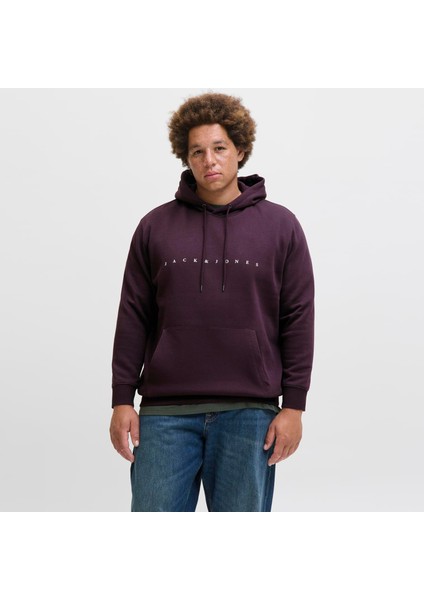 Büyük Beden Logo Detayli Sweatshirt - Star fırsatları