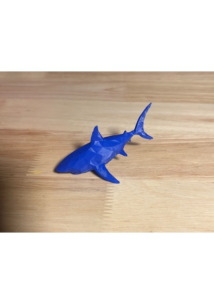 Mavi Renk Köpek Balığı Oyuncak 13 cm