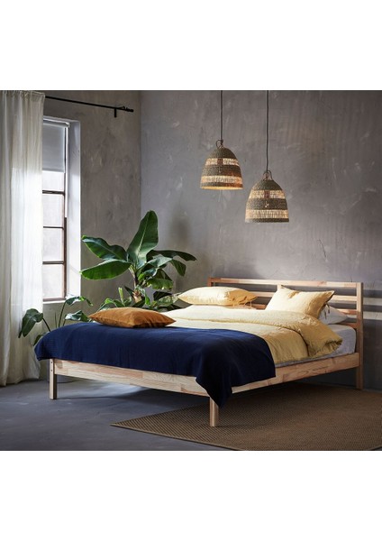 Sarkıt Lamba Abajur Başlığı, Deniz Sazı, 36 cm fırsatları