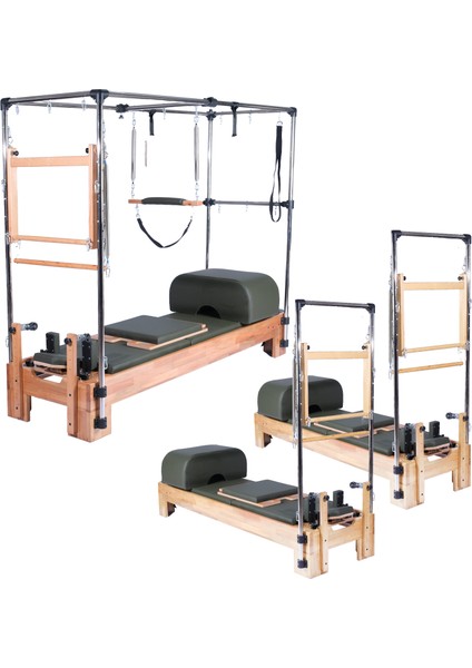 Reformer Studyo Paket (1 Combo Cadillac Plus+ , 2 Tower Reformer Plus+ )