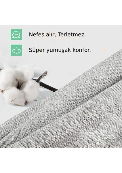 12 Çift Pamuklu Erkek Sneaker Patik Çorap Gri indirimleri