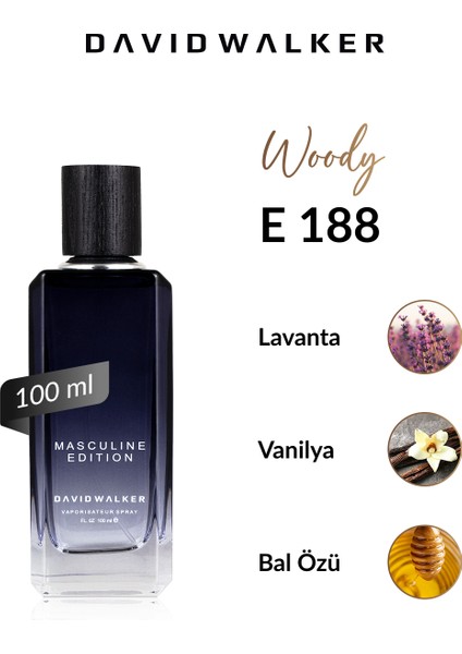 E188 Lizbon 100 ml Erkek Parfüm | Woody