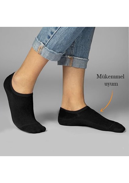 12 Çift Pamuklu Erkek Sneaker Patik Çorap Siyah fiyatları
