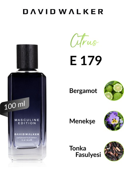 E179 Robin 100 ml Erkek Parfüm | Citrus