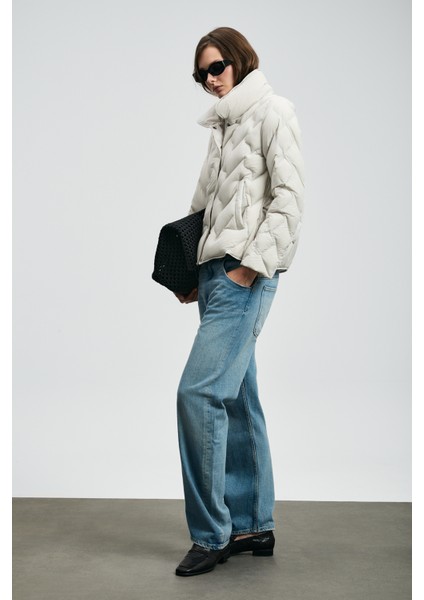 Desert Kaz Tüyü Kadın Mont Siyah fiyatları