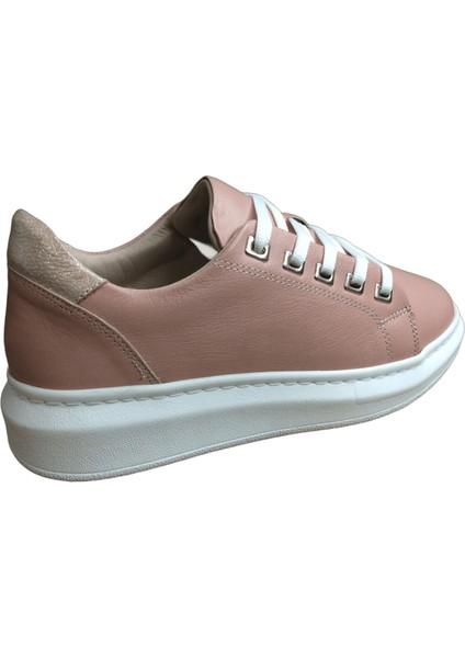 2010 Womenly Style Pudra Kadın Günlük Ayakkabı % 100 Hakiki Deri fırsatları