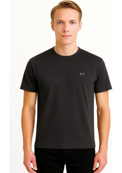 109 Bisiklet Yaka Basic Unisex Tişört