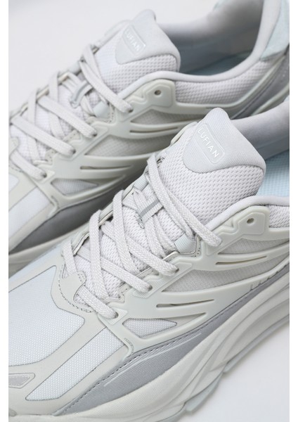 Edwın Erkek Deri Sneaker Ayakkabı Gri