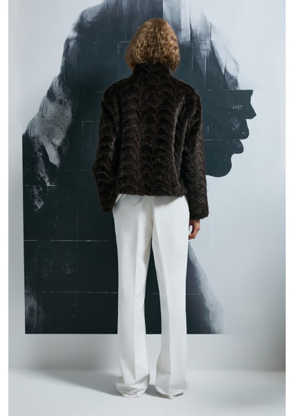 Protect Kadın Ceket Kahverengi