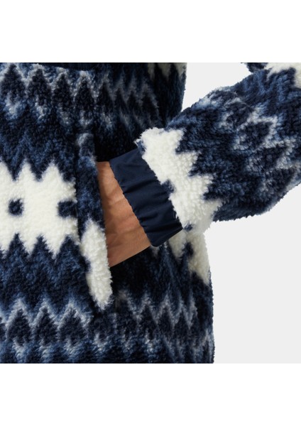 W Imperıal Prınted Pıle Snap Mont HHA.63373_HHA.597