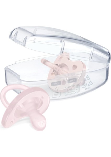 Chicco Physioforma Soft 2'li Silikon Emzik 2-6 Ay Kız