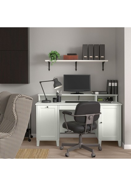 Çalışma Masası, Beyaz, 152X70 Cm, Ek Üniteli fiyatları