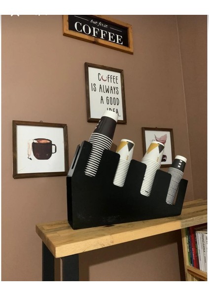 Ahşap Kağıt Bardaklık,düzenleyici,organizer,ahşap Kağıt Bardak Tutucu