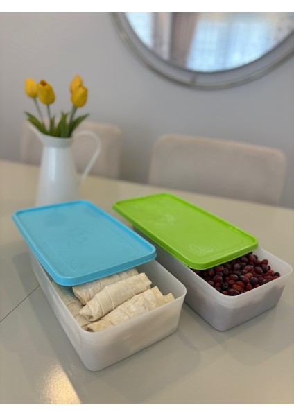 2 Litre Hava Geçirmez Derin Dondurucu Saklama Kabı 4’lü Set – Kırılmaz, Bpa Free, -20°c Uyumlu fiyatları