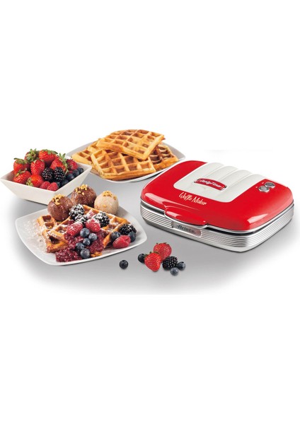 Kırmızı Waffle Makinesi, Lezzetli Tatlar Için Mükemmel Seçenek modelleri
