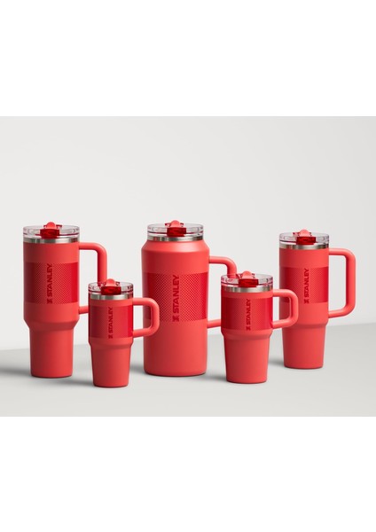 The Quencher Protour Flip Straw Tumbler Pipetli Termos 1,2 L Kırmızı indirimleri