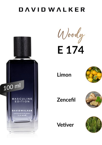 E174 Zoro 100 ml Erkek Parfüm | Woody