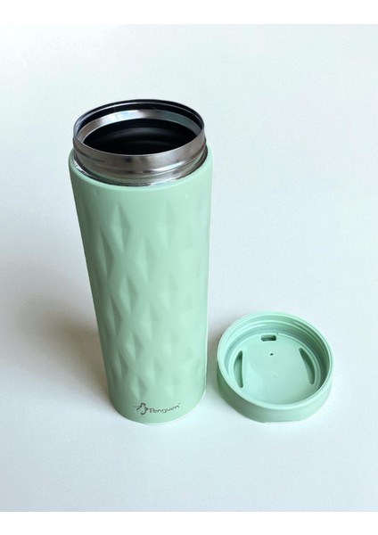 Paslanmaz Çelik 500ML Outdoor Termosu 6 Saat Sıcak 12 Saat Soğuk Bardak Termos Desenli Mug fiyatları