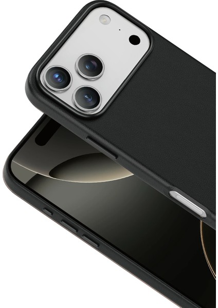 Apple iPhone 17 Pro Kılıf Deri Kaplama Soft Görünüm Magsafe Premium Kapak fiyatları