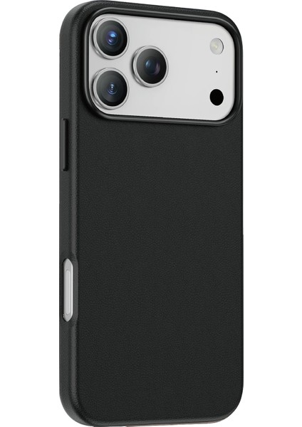 Apple iPhone 17 Pro Kılıf Deri Kaplama Soft Görünüm Magsafe Premium Kapak modelleri