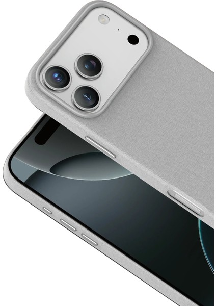Apple iPhone 17 Pro Kılıf Deri Kaplama Soft Görünüm Magsafe Premium Kapak fiyatları