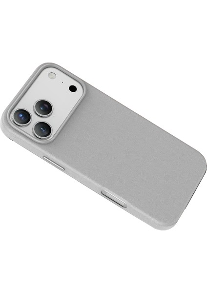 Apple iPhone 17 Pro Kılıf Deri Kaplama Soft Görünüm Magsafe Premium Kapak fırsatları