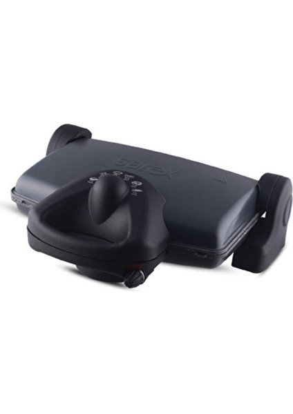 Gri Renkli Çok Fonksiyonlu Tost ve Izgara Makinesi, Pratik ve Şık Tasarım