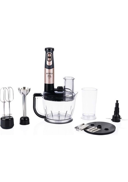 Pembe Çok Fonksiyonlu Blender Seti, Güçlü ve Şık Tasarım