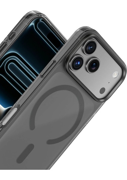 Apple iPhone 17 Pro Max Kılıf Magsafe Arkası Mat Kaymaz Koruyucu Kapak modelleri