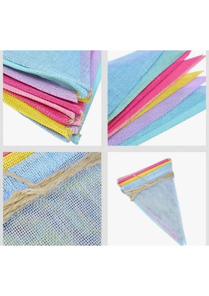 Çocuk Doğum Günü Süs, Jüt Bayrak Flama indirimleri