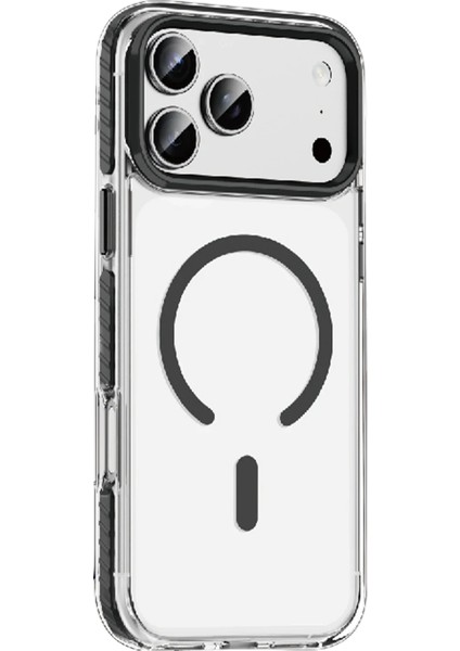 Apple iPhone 17 Pro Kılıf Kenarı Darbe Önleyici Tırtıklı Shockstar Magsafe Kapak modelleri