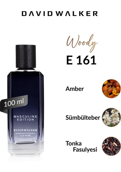 E161 Morris 100 ml Erkek Parfüm | Woody