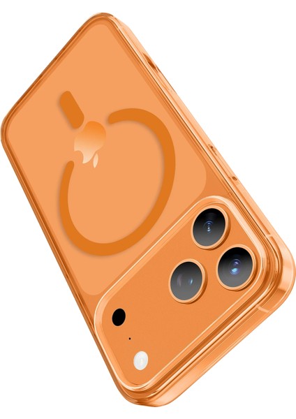 Apple iPhone 17 Pro Kılıf Ultra Koruyucu Sert Renkli Sararmaz Glaze Magsafe Kapak modelleri