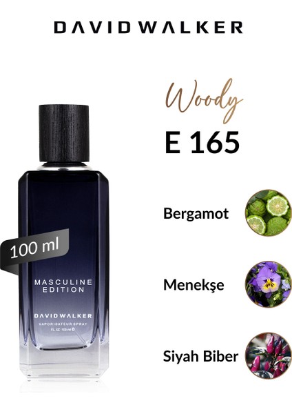 E165 Marc 100 ml Erkek Parfüm | Woody