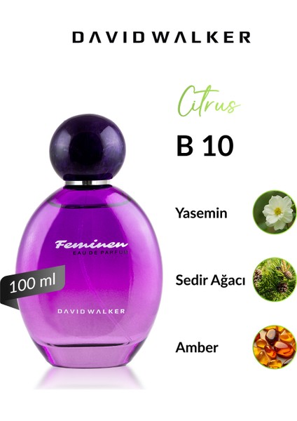 B10 Rodin 100 ml Kadın Parfüm | Citrus-Fresh