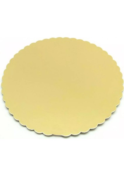 2 No Kalın Gold Turta Altlığı 22CM "25 Adet"
