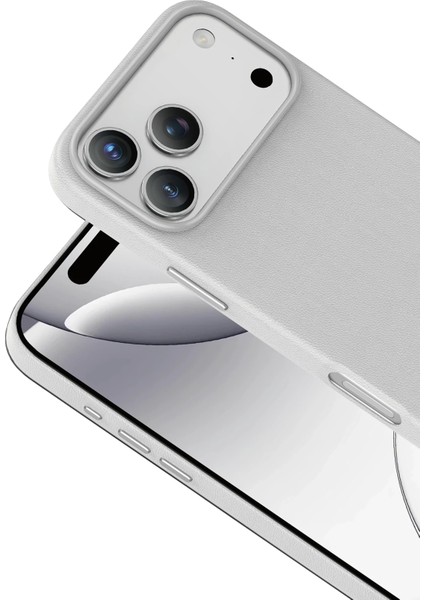Apple iPhone 17 Pro Kılıf Deri Kaplama Soft Görünüm Magsafe Premium Kapak fiyatları