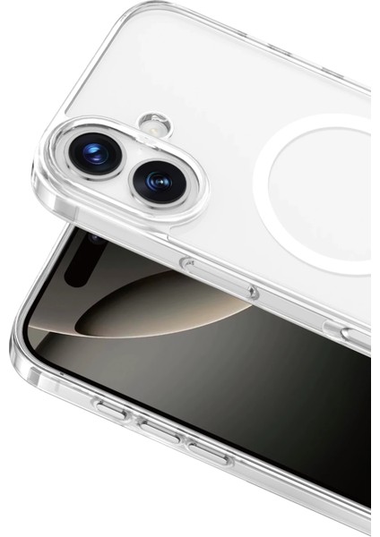 Apple iPhone 17 Uyumlu Kılıf Ultra Koruyucu Sert Renkli Sararmaz Glaze Magsafe Kapak fiyatları