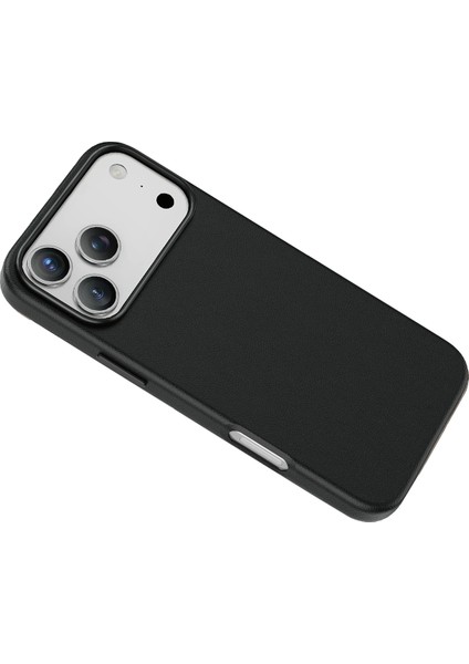 Apple iPhone 17 Pro Max Kılıf Deri Kaplama Soft Görünüm Magsafe Premium Kapak fırsatları