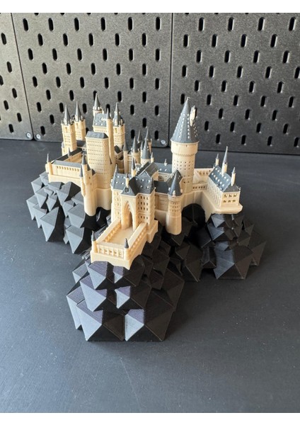 Harry Potter Hogwarts Model (Renkli) modelleri