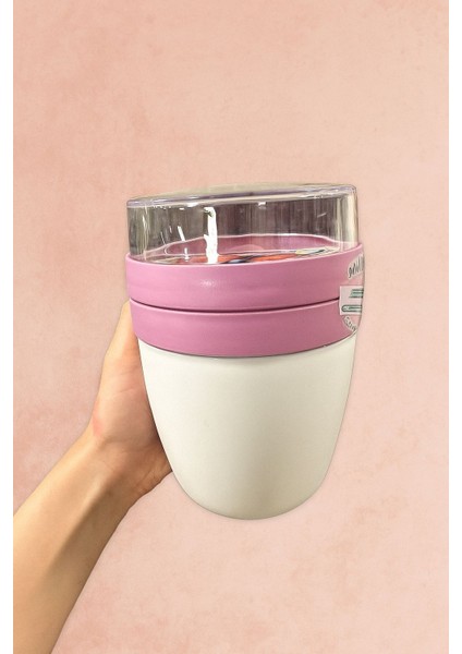 Kaşıklı Tahıl Yoğurt Kabı