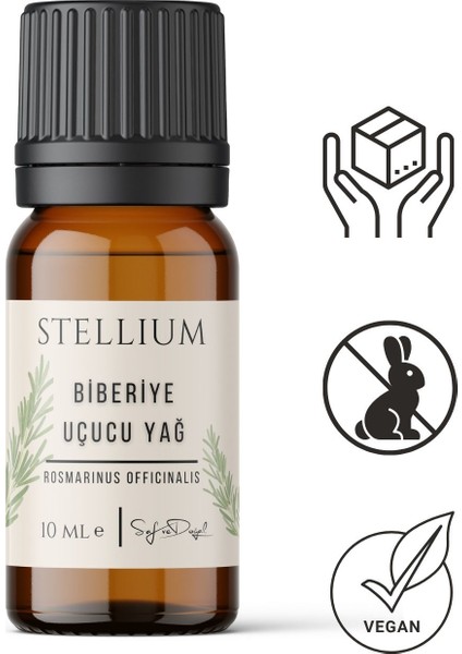 Biberiye Uçucu Yağı 10 ml (%100 Doğal)- Rosemary Essential Oil fırsatları