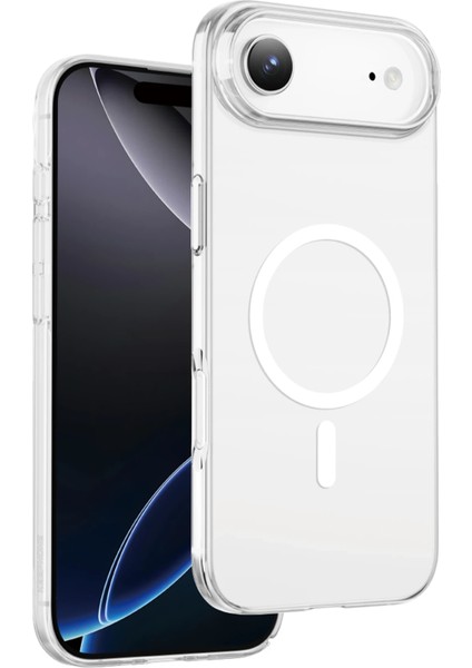 Apple iPhone 17 Air Kılıf X-Crystal 0,3mm Slim Premium Magsafe Şarj Destekli Şeffaf Kapak