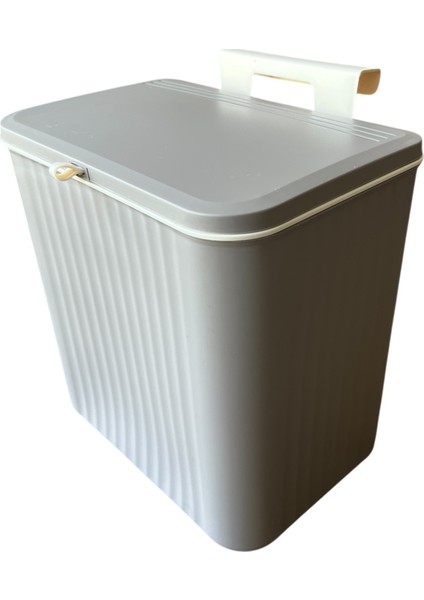 Mutfak Tezgah Üstü ve Dolap Askılı Çöp Kovası, Latte 15 Lt fiyatları