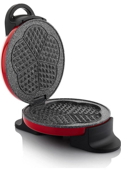 Kırmızı Renkli Pratik Waffle Makinesi, Lezzetli Tatlar Için Mükemmel Seçim modelleri