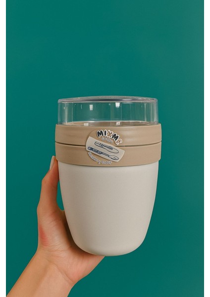 Kaşıklı Tahıl Yoğurt Kabı